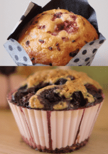 vegane Blaubeer-Muffins